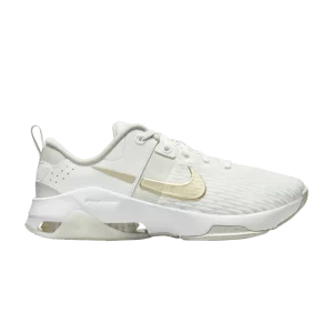 Nike Wmns Zoom Bella 6 Premium 'Summit White Gold' Summit White/Sea Glass/Slight Lemon Twist/Gold Star Metallic FJ1589 100