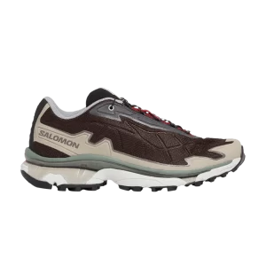 Salomon Wood Wood x XT-Slate Advanced 'Black Coffee' Sneakers Black coffee/Red bicycle/Silence L47256300