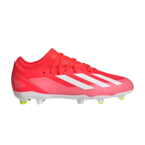 adidas X Crazyfast League FG J 'Energy Citrus Pack' Sunny Red/White Cloud/Team Sunny Yellow IF0693