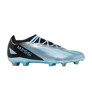 adidas X Crazyfast Messi.1 FG J 'Infinito Pack' Metallic Silver/Bliss Blue/Black IE4080