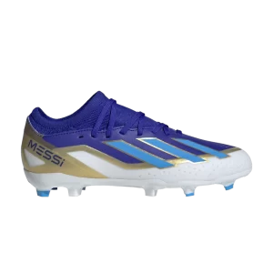 adidas X Crazyfast Messi League FG J 'Spark Gen10s' Sneakers Lucid Blue/Blue Explosion/White Cloud ID0714