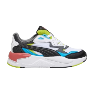 Puma X-Ray Speed Big Kid 'White Multi-Color' Sneakers White/Black/Speed Blue/Astro Red 384898 17