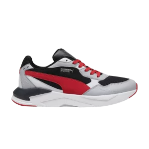 Puma X-Ray Speed Lite 'Black Red Gray Fog' Sneakers Black/Club Red/Grey Fog/Silver Mist 384639 48