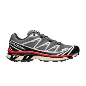 Sneakers Salomon XT-6 'Pewter Aurora Red 'Tin/Black/Aurora Red L47293200