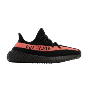 adidas Yeezy Boost 350 V2 'Red' 2023 Black/Red/Black BY9612 23