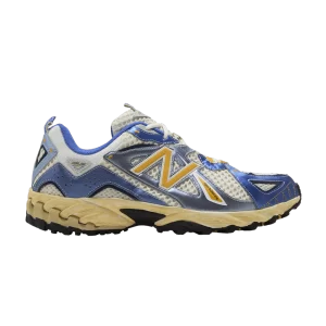 New Balance YESEYESEE x 610 'Atlantic Blue Varsity Gold' Sneakers Turtledove/Atlantic Blue/Gold ML610TYA