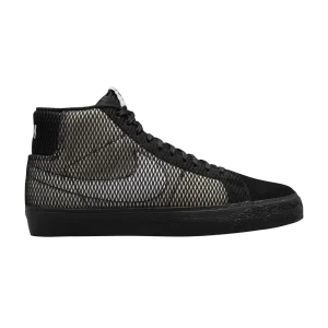 Nike Zoom Blazer Mid Premium SB 'Black Netting' White/Black/White/Black FN6038 100