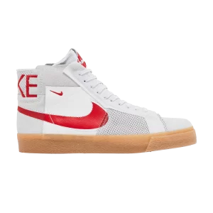 Nike Zoom Blazer Mid Premium SB 'Deconstructed - Platinum University Red Gum' Summit White/Pure Platinum/Summit White/University Red FD5113 100