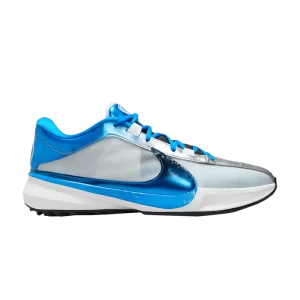 Nike Zoom Freak 5 EP 'Ode To Your First Love' Photo Blue/Black/Metallic Silver/White DX4996 402