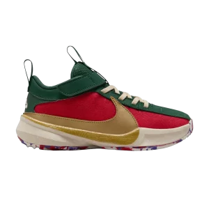 Nike Zoom Freak 5 NRG PS 'Keep It A Buck' Red/Court Purple/Flat Opal/Metallic Gold DZ4485 600