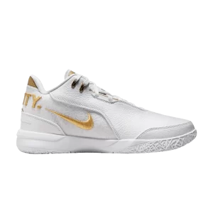 Nike Zoom LeBron NXXT Gen AMPD 'Equity' White/Metallic Gold/Black FJ1566 103