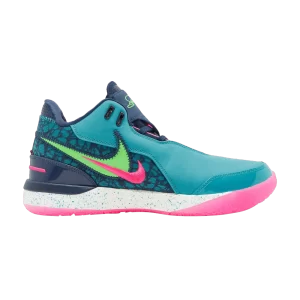 Nike Zoom LeBron NXXT Gen AMPD 'South Beach' Dusty Cactus/Green Strike/Midnight Fleet/Fierce Pink/Playful Pink/Sail FJ1566 300