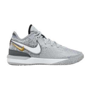 Nike Zoom LeBron NXXT Gen 'Wolf Grey' Wolf Grey/White/Iron Grey/Black/Metallic Gold DR8784 004