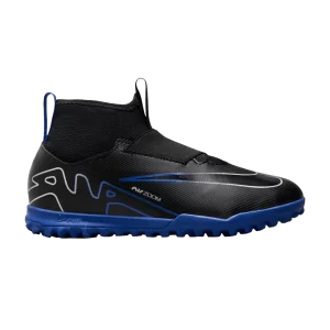 Nike Zoom Mercurial Superfly 9 Academy TF GS 'Shadow Pack' Black/Hyper Royal/Chrome DJ5616 040