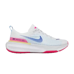 Nike ZoomX Invincible Run Flyknit 3 'Resolutions' White/Photon Dust/Fierce Pink/Deep Royal Blue DR2615 105