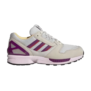 adidas ZX 8000 'Crystal White Glory Purple' Sneakers Crystal White/Glory Purple/Orange Tint IF7241