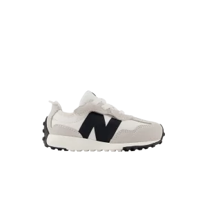 New Balance 327 New-B Hook & Loop Toddler 'Silver Birch Black' Silver Birch/Black NW327FE