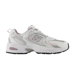 New Balance 530 'White Silver Ice Wine' Sneakers White/Metallic Silver/Ice Wine MR530SGC