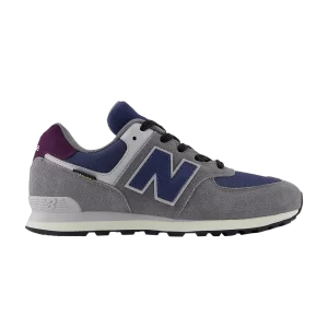 New Balance 574 Big Kid 'Castlerock Navy' Sneakers Castlerock/Navy GC574KGN