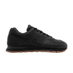 New Balance 574 'Black Phantom Gum' Sneakers Black/Ghost/Bubblegum ML574DFN