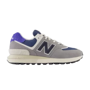 New Balance 574 Legacy 'Grey Blue' Sneakers Grey/Black U574LGFG