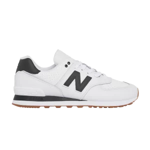 New Balance 574 'White Grey' Sneakers White/Black/Wheat U574FBS