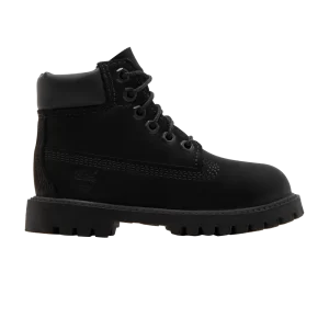 Timberland 6 Inch Premium Boot Toddler 'Triple Black' Black TB012807 001