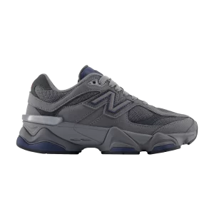 New Balance 9060 Big Kid 'Castlerock' Sneakers Castlerock/Navy/Metallic Silver GC9060EC