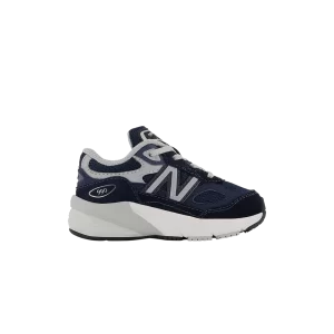 New Balance 990v6 Toddler X-Wide 'Navy 'Sneakers Navy/Silver IC990NV6 XW