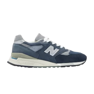 Sneakers New Balance 998 Made in USA 'Navy Grey '2023 Navy/Grey/Cream U998NV