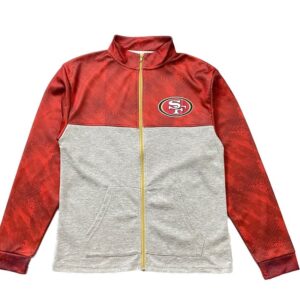 B20THER Stand Collar Jacket NFL 49ers Red Jacket 1250920