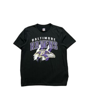 B20THER NFL Baltimore Ravens Black T-Shirt Red 1304691