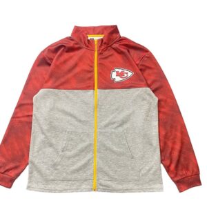 B20THER Stand Collar Jacket NFL Chiefs Red Jacket Blue 1251054