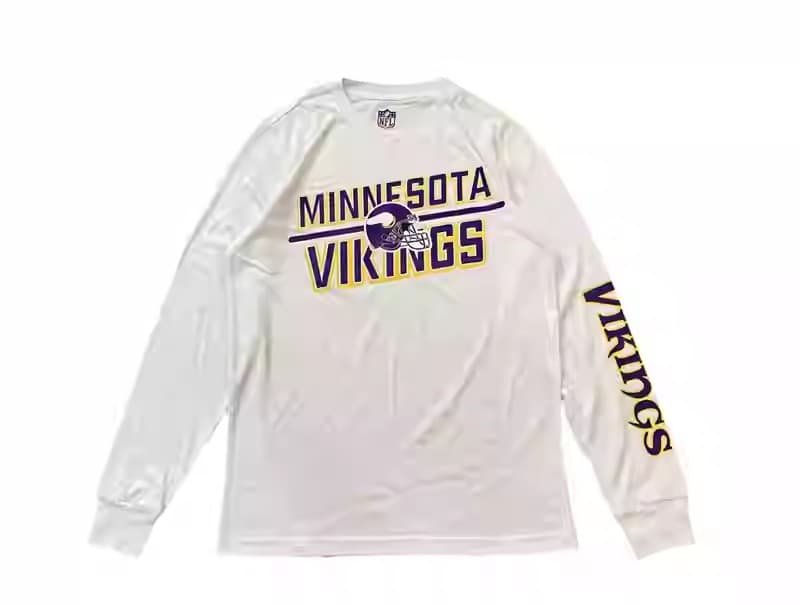 Longsleeve B20THER NFL Minnesota Vikings White Longsleeve 1307698