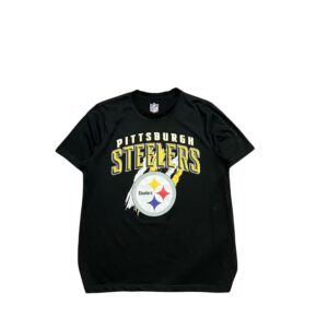 B20THER NFL Pittsburgh Steelers Black T-Shirt Green 1304681