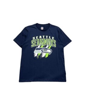 B20THER NFL Seattle Seahawks Navy T-Shirt Pink 1304741