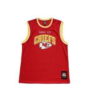 Buck Up NFL Kansas City Chiefs Red Jersey Basketball Jersey White 1229358