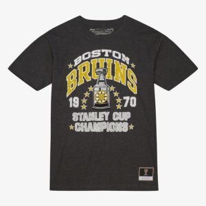 Mitchell & Ness Black Boston Bruins Cup Chase T-Shirt White 1281056