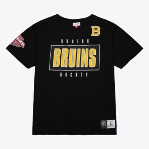 Mitchell & Ness Black Boston Bruins Team OG 2.0 Premium T-Shirt Black 1296895