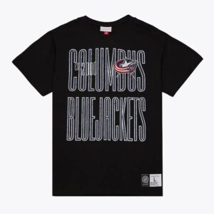 Mitchell & Ness Black Columbus Blue Jackets Team OG Premium T-Shirt Black 1374310