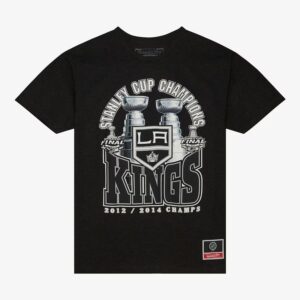 Mitchell & Ness Black Los Angeles Kings Cup Chase T-Shirt Black 1365207