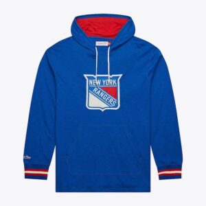 Mitchell & Ness Blue New York Rangers Legendary Slub Pullover Hoodie Blue 1376974