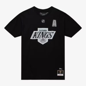 Mitchell & Ness Luc Robitaille Black Los Angeles Kings Name & Number T-Shirt Black 1365604