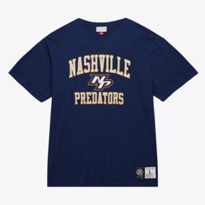 Mitchell & Ness Navy Nashville Predators Legendary Slub T-Shirt Blue 1376097