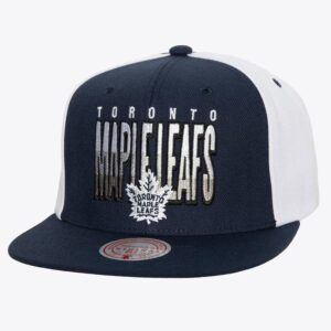 Mitchell & Ness Navy Toronto Maple Leafs Billboard 2 Snapback Hat Blue 1251085