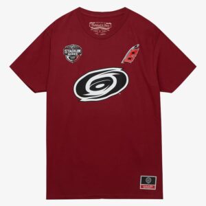 Mitchell & Ness Red Carolina Hurricanes Team Slogan T-Shirt Red 1296929