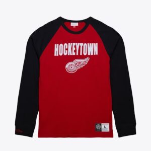 Mitchell & Ness Red Detroit Red Wings Legendary Slub Long Sleeve T-Shirt Red 1376216