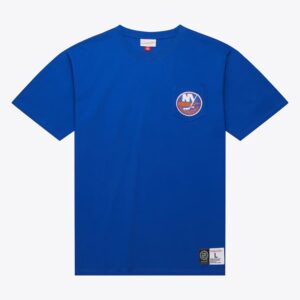 Mitchell & Ness Royal New York Islanders Premium Pocket T-Shirt Blue 1374121