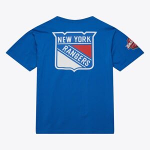 Mitchell & Ness Royal New York Rangers Team OG 2.0 Premium T-Shirt Blue 1374045