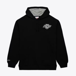 Mitchell & Ness Wayne Gretzky Black Los Angeles Kings Name & Number Fleece Pullover Hoodie Black 1377778